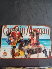 Captain Morgan 8x12 Repoduction Tin Sign