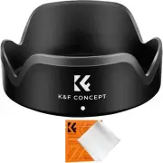 K&F Concept Lens Hood for Canon ES65B / ES68 II / EW53 / EW63C / EW73D / EW78F