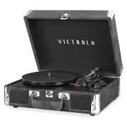 Victrola 3 Speed Portable suitcase Turntable Bluetooth Vintage Record Player