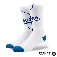 在飛比找Yahoo奇摩購物中心優惠-STANCE DODGERS HOME-男襪-休閒襪-MLB