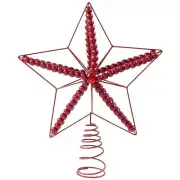 Beaded Star Tree Topper