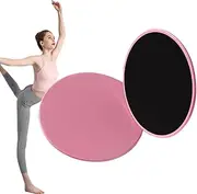 Exercise Gliding Discs - Exercise Core Sliding Balance Discs - Bright Color Fitness Sliders for Core Training, Gliding Squat, Pilates, Reverse Knee, Yoga