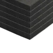 6pcs*30mm Ultra Thickness Rubber Flooring Gym Mats 1m*1m