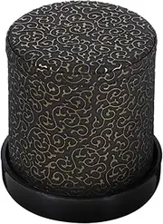 SUPVOX 1 Set PU Dice Cup with Lid Mute Shaking Dice Storage Cup Portable Game Accessories with Small Dices for Family Board Games for Parties and Leisure Activities