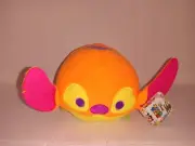 2024 Disney Tsum Tsum 6” STITCH BLACKLIGHT NEON PLUSH -ORANGE New +Tag