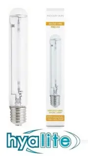 Indoor Sun 600W HPS High Voltage 400V Pro Se Lamp Globe Hydroponics Gavita
