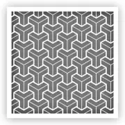 Pattern #28 Stencil - Choose a Size - Laser-Cut Reusable Plastic