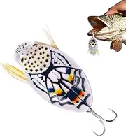 Lures for Bass Fishing | Ladybug Shape Fishing Bait Lures - Realistic Sinking Angling Baits, Freshwater Fish Luring Tools for Lake