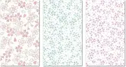 [Amazon Amazon.co.jp Exclusive] Washi Kawasumi Cherry Blossom, Kira-Dyed, Washi Pochi-Bag, Cherry Blossom Pearl, Small Cherry Blossom Peach, Small Cherry Blossom, 3 Types of Each, 9 Sheets