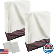 Uranshin Outdoor Folding Chair Covers 2PCS, Zero Gravity Chair Cover 28" W x