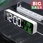Digital Bedside LED Alarm Clock Time Date Temperature Day Night Desktop Clock AU