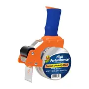 Duck Brand BladeSafe Tape Gun with Foam Handle and One Roll of Packing Tape