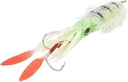 Octopus Squid Lure, Soft Luminous Fishing Bait for Sea/Fresh Water (5#)