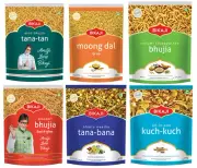 Indian Tasty & Delicious Bikaji Bhujia, Aslee Bikaneri, Indian Bhujia Namkeen