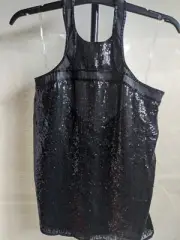 ROBERTO CAVALLI LADIES' SEQUINS/BEADED TOP SIZE 14 STUNNING NEW WITH TAGS