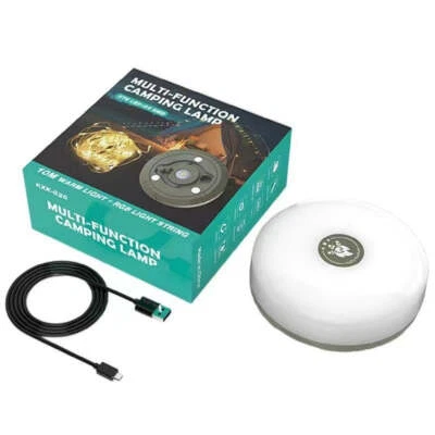 L828-10m LED Color Camping Light with Tape Measure & 2000mAh Battery