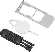 A51 A515U SIM Card Tray Professional Replacement with Eject Pin - Easy to Install for - Plastic Material (Silver)
