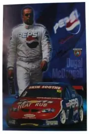 Signed Dougal McDougall Racing Poster Pepsi Racing Holden VT Commodore