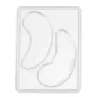 24 Pairs Under Eye Patches Mold Plastic Transparent Eye Patch Molds Tray For ZZ1