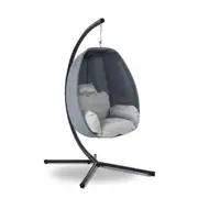 Outdoor Furniture Egg Hammock Porch Hanging Pod Swing Chair With Stand