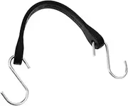 EXAOMBLE Rubber Tarp Straps with Hooks Heavy Duty Bungee Cords for Secure Tie Downs Trailers Boats Rvs Durable Multi Functional Elastic Straps for Cargo Transport