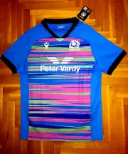 SCOTLAND NATIONAL TEAM RUGBY UNION JERSEY MACRON SIZE L BNWT