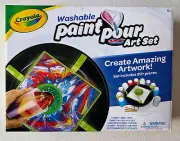Crayola Washable Paint Pour Art Set Neon Edition - New In Box!