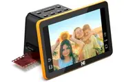 KODAK RODFS70 Kodak Slide and Scan Digital Film Scanner 7 Inches Max - Large 7 Inches LCD Screen, Convert Color and B and W Negatives and Slides 35 mm, High Resolution 22 MP JPEGs,Black