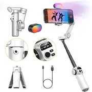 Gimbal with Magnetic Fill Light Smart X2 Kit White