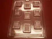MEDIUM PIECES MOLD- Make Chocolate/Candy/Cake Decorations at Home! Made in USA!