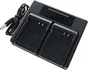 USB Dual Battery Charger for Canon LP-E10 LPE10 LC-E10 LC-E10C LC-E10E EOS 1100D 1200D 1300D 1500D 3000D Rebel T3 T5 T6 Kiss X50 X 70 X80 Camera