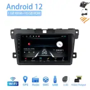 Android 12 9" Car Stereo Radio for Mazda CX-7 2008-2015 GPS NAVI MP3 USB SWC