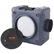 Air Scrubber with 3-Stage Filtration, Stackable Negative Air Machine 550 CFM, Air Cleaner with MERV10, Carbon, H13 HEPA, for Home, Industrial and Commercial