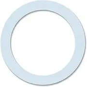 Cuisinox Roma, Alpha, Milano, Bella and Tracanzan Moka Pot Stovetop Espresso Coffee Maker Rubber Replacement Gasket, 4-Cup Size (69mm Outer, 50mm Inner)