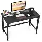 Giantex Rolling Computer Desk Mobile Laptop Workstation Writing Study