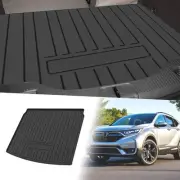 Flat Face Cargo Liner Rear Trunk Mat for Honda CR-V 2023-2025 5Seat TPE 1 Pc (for: Honda)
