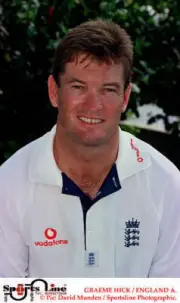 Graeme Hick England A Old Player Cricket Photo