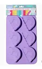 Claire’s Handstand Kitchen® Rainbow Cupcake Mold Birthday Christmas