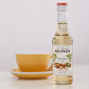 即期品【MONIN】榛果風味糖漿250ml(調酒 調飲 榛果拿鐵 DIY 效期至:2024/10/19)