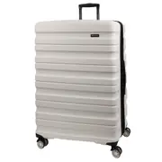 Pierre Cardin 70cm MEDIUM Hard Shell Suitcase 4 Wheeled - Snow