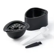2In1 Coffee Capsule Pod for 9662.62 Machine Refillable Filter Pod6310