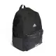 【adidas 愛迪達】後背包 Logo Backpack 黑 白 雙肩背 包包 男女款 基本款 書包 愛迪達(HG0348)