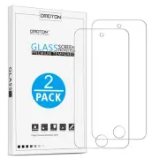 OMOTON Tempered Glass Screen Protector for New iPod Touch 7th Generation 6th Gen