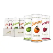Flavored Sparkling Water, Variety Pack, Seltzer Water Drinks, USDA Organic, M...
