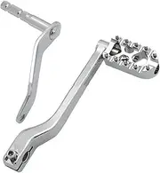 Front Heel Toe Shift Lever Pedal Shifter CNC Fit for Harley Softail Heritage Breakout 114 Street Fat Bob Fat Boy Low Rider(Chrome)