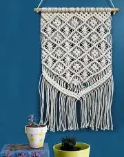 Macrame Wall Hanging | Woven Boho Chic Wall | Handmade Woven Natural | Unique