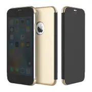 [DRV-I7-PLUS-GD] [iPhone 7 Plus] ROCK Dr.Vision Clear View Smart Case Flip Cover Protective Case [Gold,Iphone 7 Plus]
