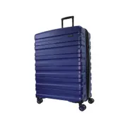 Pierre Cardin 80cm LARGE Hard Shell Suitcase 4 Wheeled - Blue