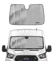 Car Windshield Sun Shade for 2015-Present Ford Transit,Car Window Shades-Astr...