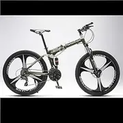 MilkYa Three-Knife Wheel Double Shock Folding Mountain Bike